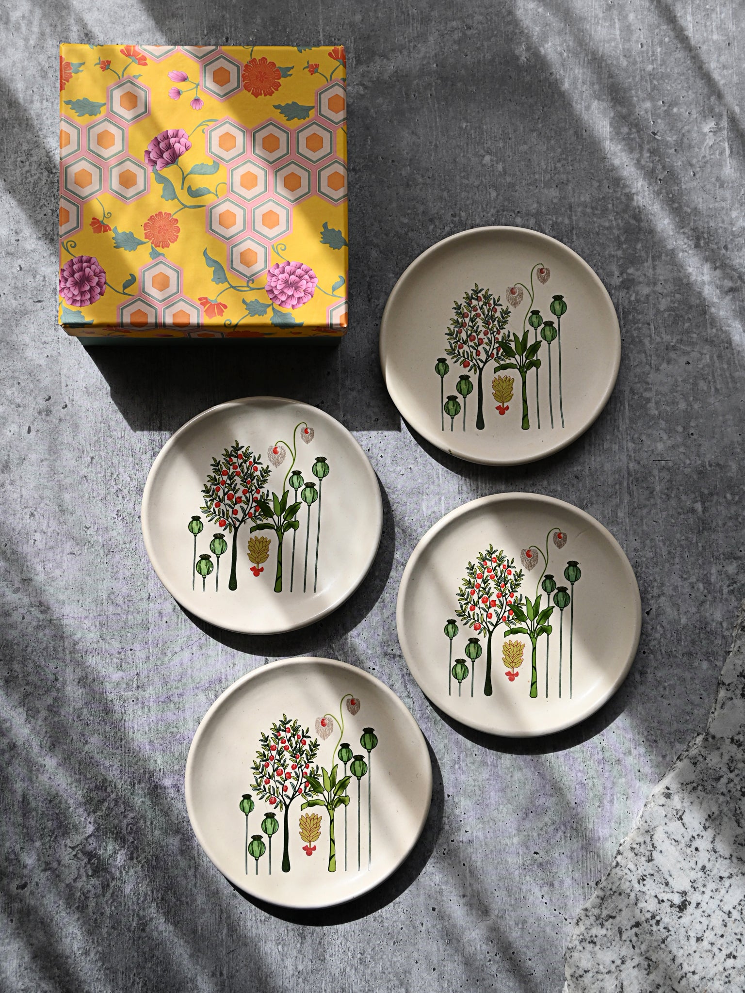 Set of 4 - Bagh Tapas Plates