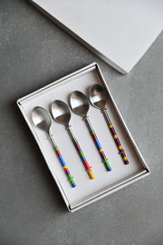 Striped Spoons - Set of 4