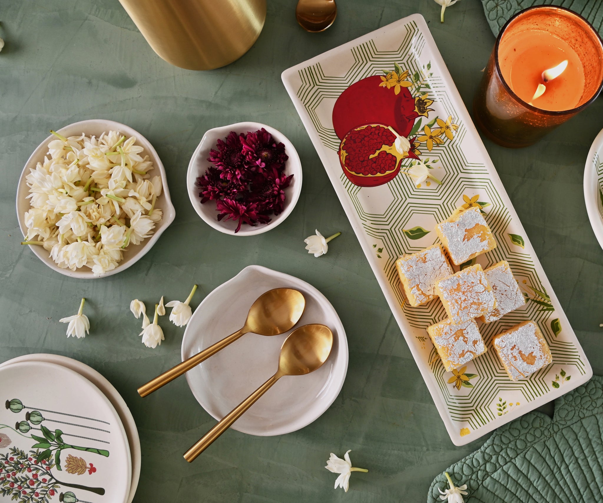 Brass Spoons - Set of 4