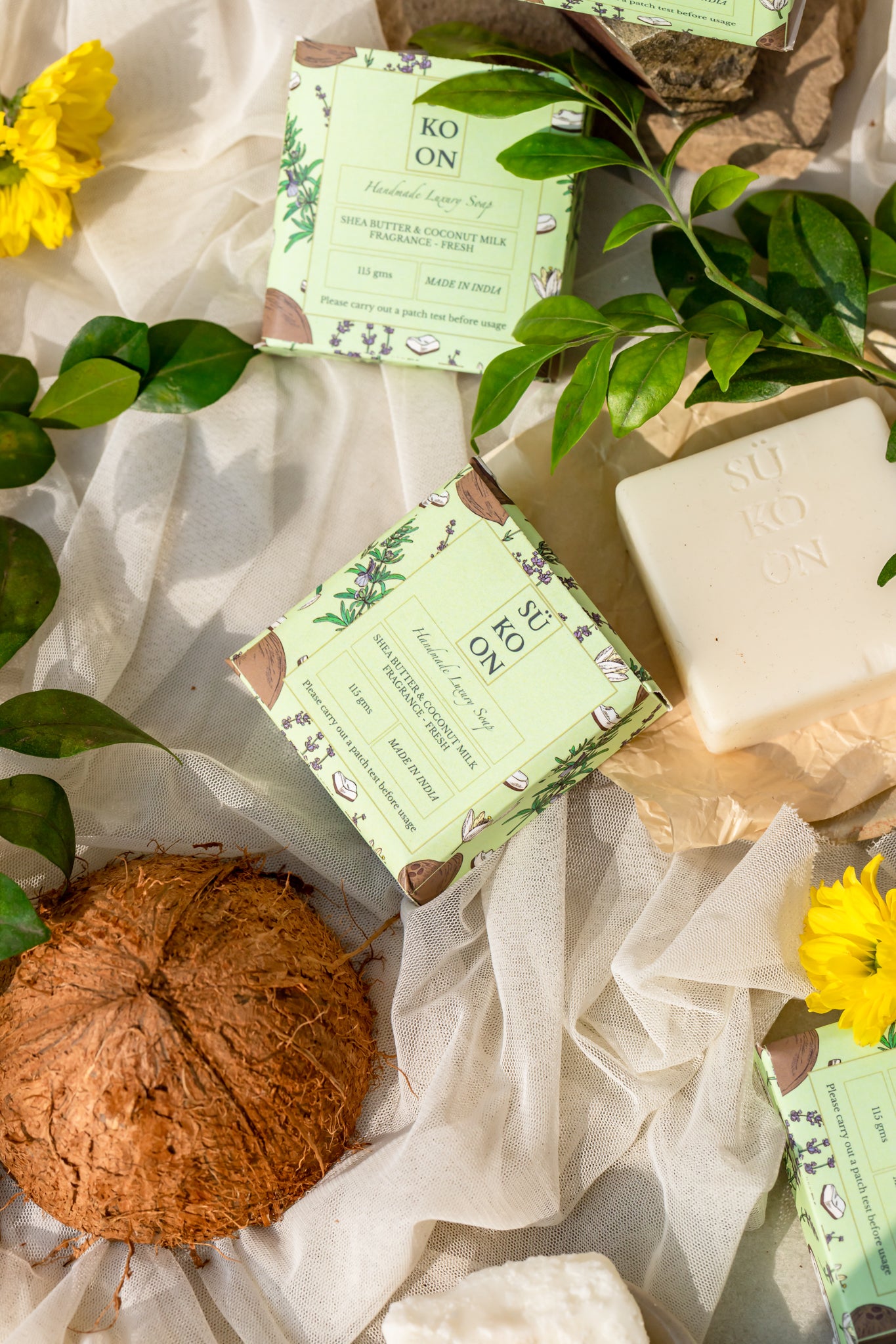Luxury Handmade Shea Butter & Coconut Milk Soap
