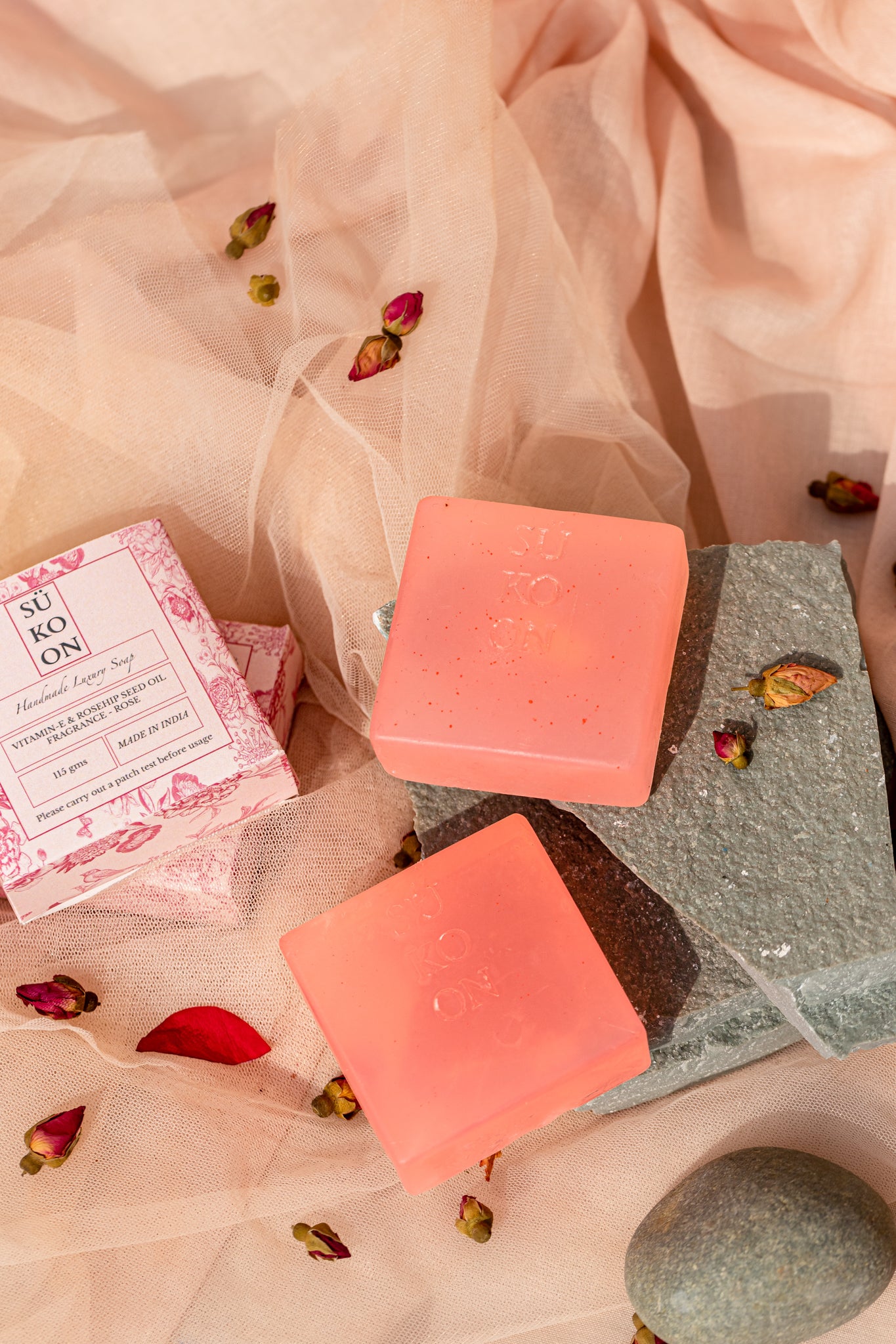 Luxury Handmade Vitamin E & Rosehip Seed Oil Soap