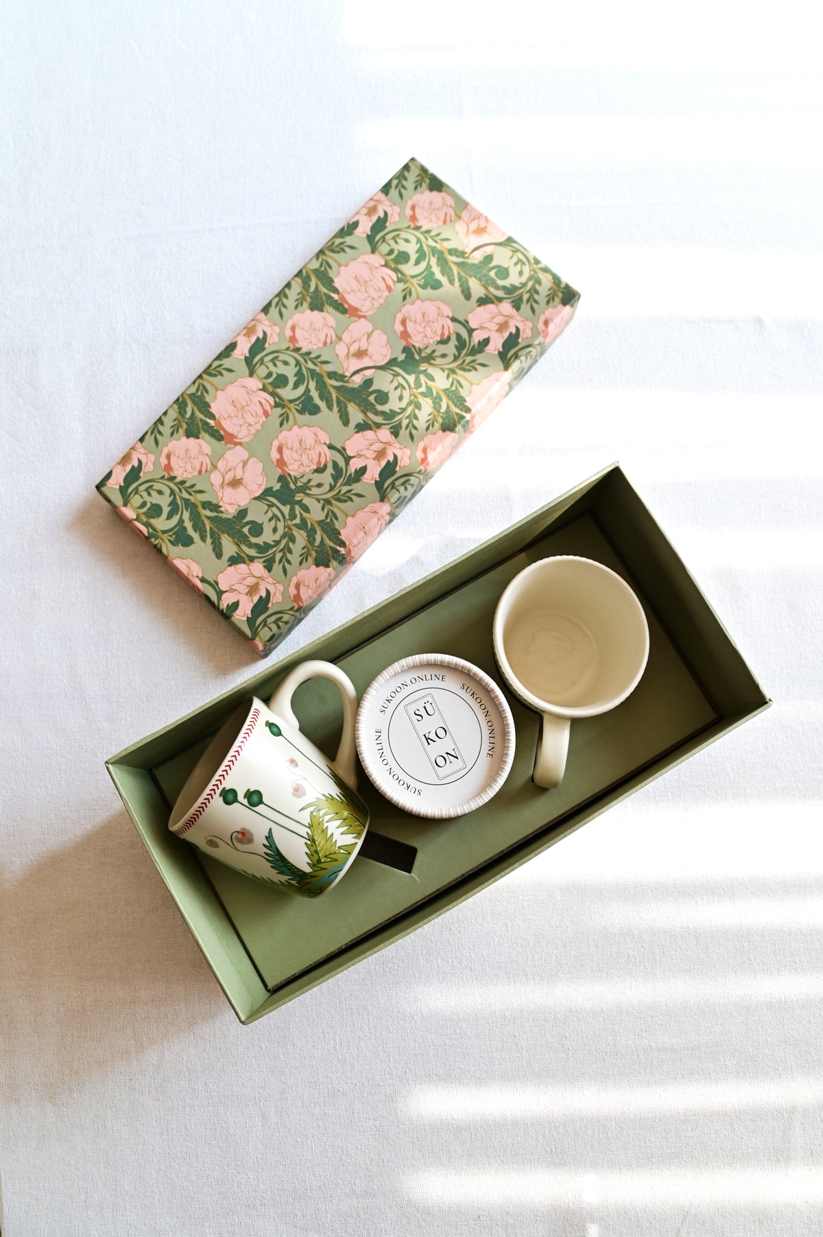2 Mugs Tea Box