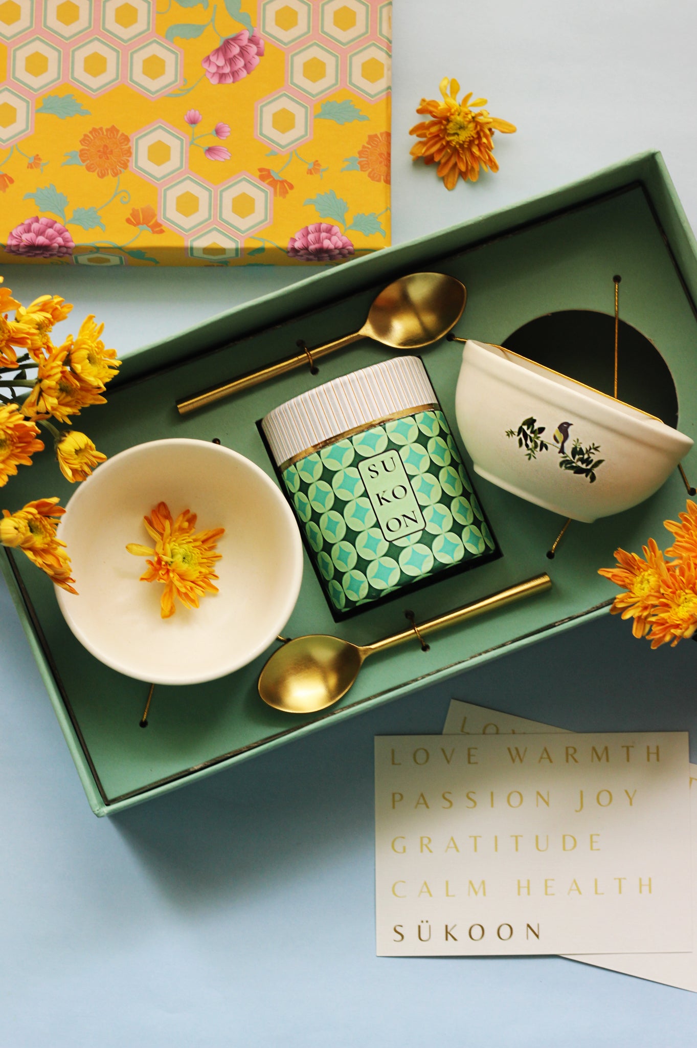 Gül Katori Set