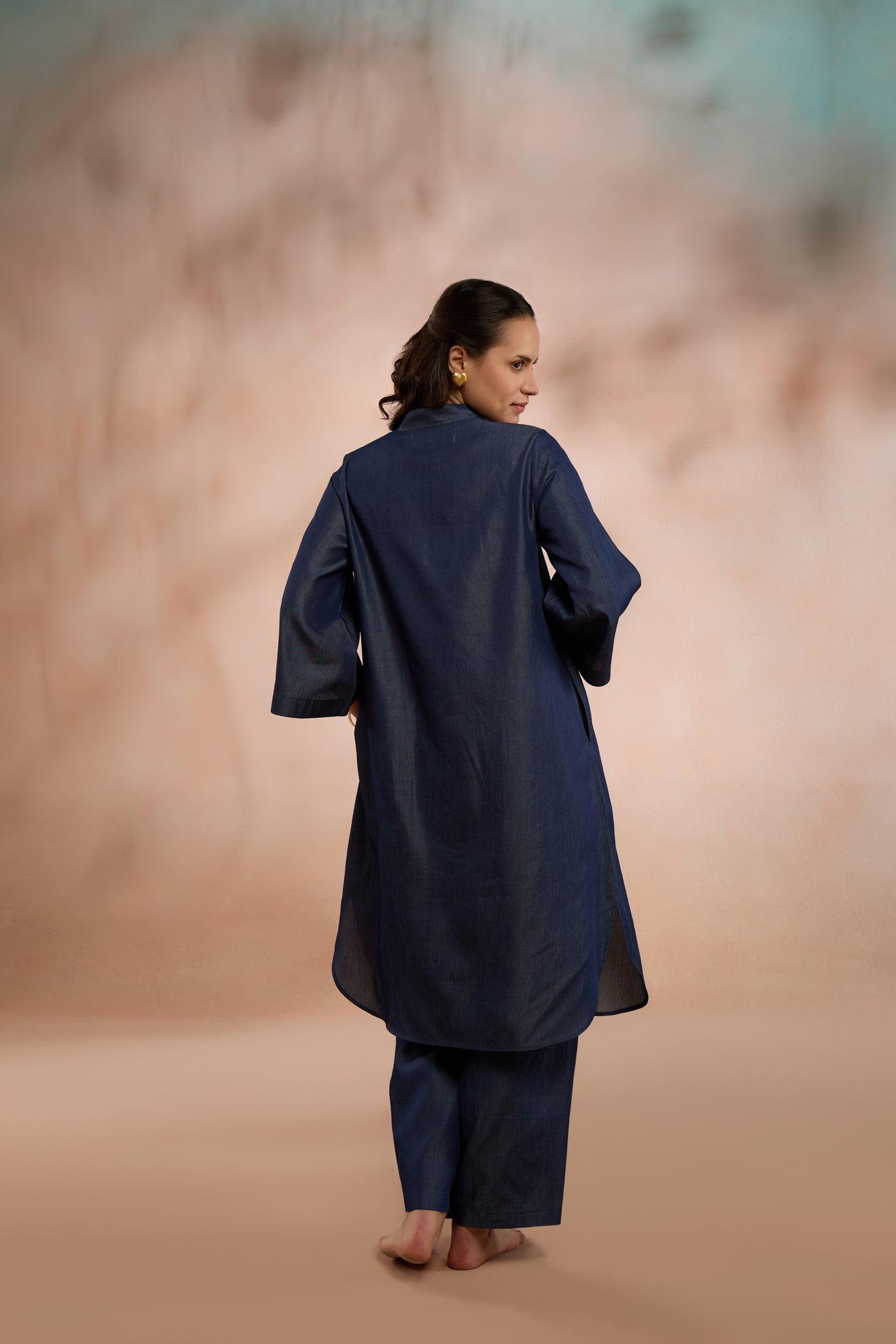 Saba Denim Kurta Set